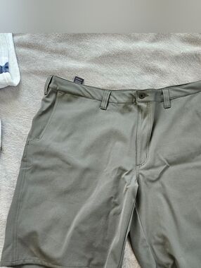 1620 Workwear Mens Classic Work Shorts Size 46 Nylon Stretch Olive USA made